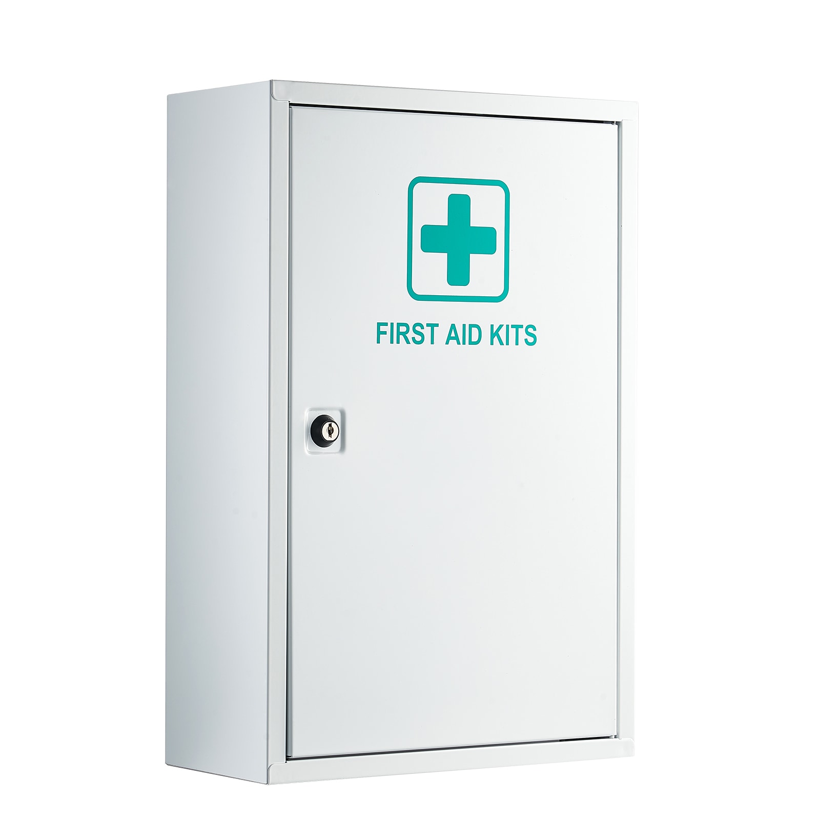 Wall Mounted First Aid Cabinet Metal Emergency Medicine Box_voghion.com